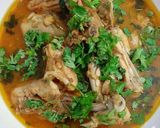 A picture of step 4 of Chicken korma.