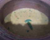 A picture of step 5 of Matka Daal Chawal.