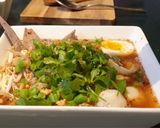 รูปขั้นตอนการทำที่ 14 ของ ก๋วยเตี๋ยวสุโขทัย ไข่เยิ้มๆ