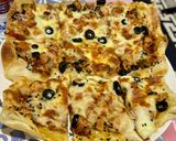 صورة لخطوة 7 من وصفة فطيرة وش بيتزا 😋🍕
