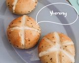 Foto langkah ke 10 dari resep Korean Garlic Cheese Bread (Homemade Cream Cheese) Oven Tangkring - Ekonomis & Anti Gagal.