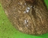 Foto del paso 5 de la receta: "Lomo de cerdo al pimiento" en una cama de espárragos y puré