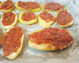 Foto del paso 5 de la receta: Milanesas con pizzetas de papas