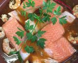 Foto del paso 3 de la receta Salmón al ajillo