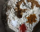 A picture of step 1 of Moong Dal Open Stuff Puri.