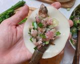 大蝦韭菜蒸餃的食譜步驟5照片