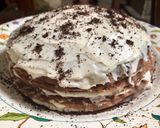 Foto langkah ke 10 dari resep Mille Crepes Oreo.