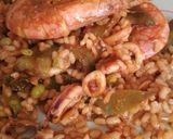 Foto del paso 4 de la receta: Paella marinera con tirabeques