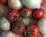 Foto del paso 1 de la receta: Tian de tomates y patatas (plato provenzal)