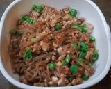 รูปขั้นตอนการทำที่ 5 ของ ผัดพริก,ถั่วฝักยาว,หมูสับ,เส้นบุกสาหร่าย - คีโต