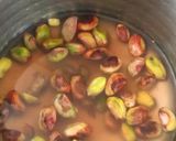 A picture of step 2 of Sabudana pista kheer.