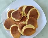 Foto langkah ke 4 dari resep Mini Fluffy Pancake lembut, anti gagal.