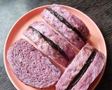 Foto langkah ke 6 dari resep Roti Kukus Pontianak Ubi Ungu.