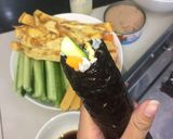 Hình bước làm 6 của món Kimbap truyền thống