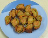 A picture of step 6 of Potato stuffed Chili Bajji.