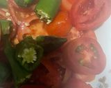 A picture of step 3 of Mix Potato peas carrots curry.