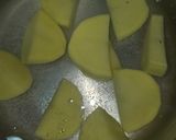 Foto del paso 2 de la receta: Bacalao skrei en salsa de naranja sanguina y puré de calabacín