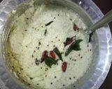 A picture of step 2 of Spot Idli.
