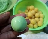 Foto langkah ke 3 dari resep Onde - onde Pandan.