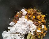 Foto langkah ke 2 dari resep Pepes jamur kuping dan tahu.