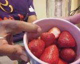 Foto del paso 3 de la receta: Smoothie de frutilla