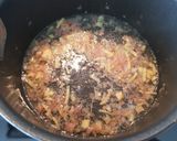 Une image de l'étape 5 de Cabillaud sauce exotique.