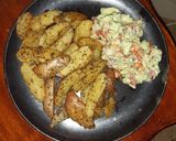 A picture of step 6 of Potato Wedges.