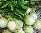 Hình bước làm 1 của món Cà Ngọt Xào Lá Quế