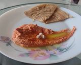 A picture of step 10 of Chilli Tomato Hummus.