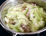 Hình bước làm 5 của món Canh Bầu Nấu Thịt Băm