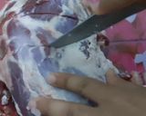 صورة لخطوة 1 من وصفة فخدة جدي كاملة (ربع جدي) مع الارز البسمتي والدقوس 😋