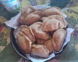 Foto del paso 13 de la receta: Empanadas semi integral de jamón y queso 🥟🧀