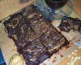 A picture of step 6 of Peanut Butter Brownies.