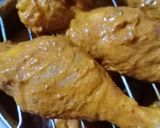 A picture of step 5 of Microwave Tandoori Chicken.