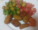 Foto del paso 6 de la receta: Croquetas de sancocho con ensalada y mojo de almendras
