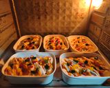 Gambar langkah 6 resipi Roti Sosej Lunch Box.