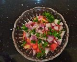 A picture of step 3 of Tomato Carrot Salad.