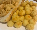 Foto del paso 6 de la receta: Sándwich de pollo adobado con salsa cuarto de libra