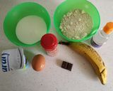 Foto del paso 1 de la receta Tortitas de avena y plátano