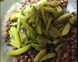 A picture of step 2 of Ivy gourd and chick pea Dry curry:.