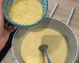 Une image de l'étape 5 de Pâte à crêpes à la Banane (et crêpes fourrés à la banane, topping chocolat, flambée au Rhum blanc).