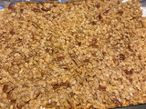 Healthy cranberry granola