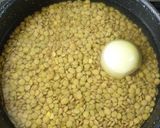 Lencsefőzelék recept fázis 2 fotója