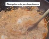 Une image de l'étape 6 de Pâtes à la Boscaiola, champignons et chair à saucisse.