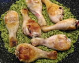 Foto del paso 4 de la receta: Pollo a la almendra, con cebolla y perejil