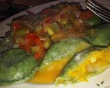 Foto del paso 6 de la receta: Sorrentinos de espinaca rellenos de zapallo cebolla y queso