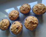 Foto del paso 1 de la receta: Muffins de zanahoria con pasa y nueces 🥕🌰