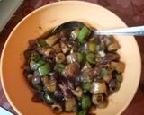 Foto langkah ke 7 dari resep Cumi asin kecap pedas.