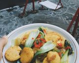 Foto langkah ke 6 dari resep Tumis tofu pakcoy.