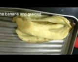 A picture of step 1 of Caramelized milk and banana jamun.